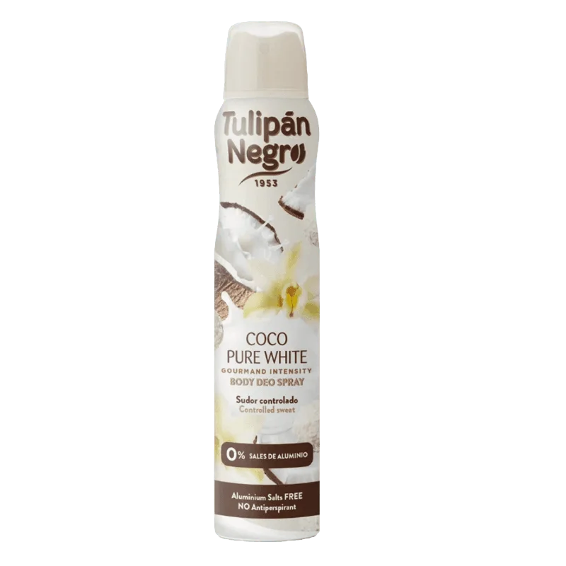 Tulipan Negro Deo Spray Coco Pure White 200 Ml