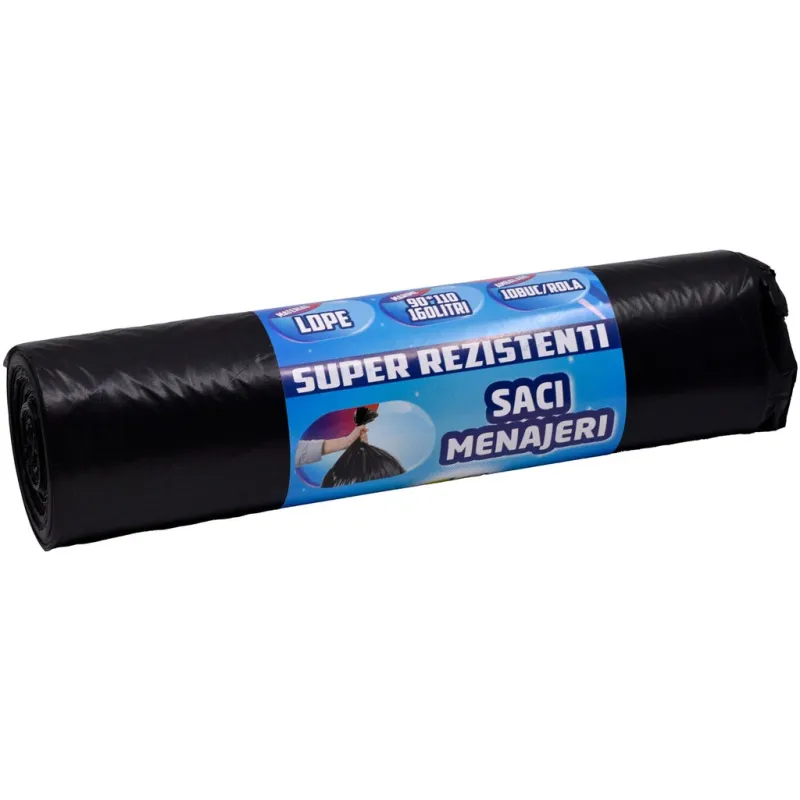 Aledy Saci Menaj Extra Strong 160l 10buc Ldpe