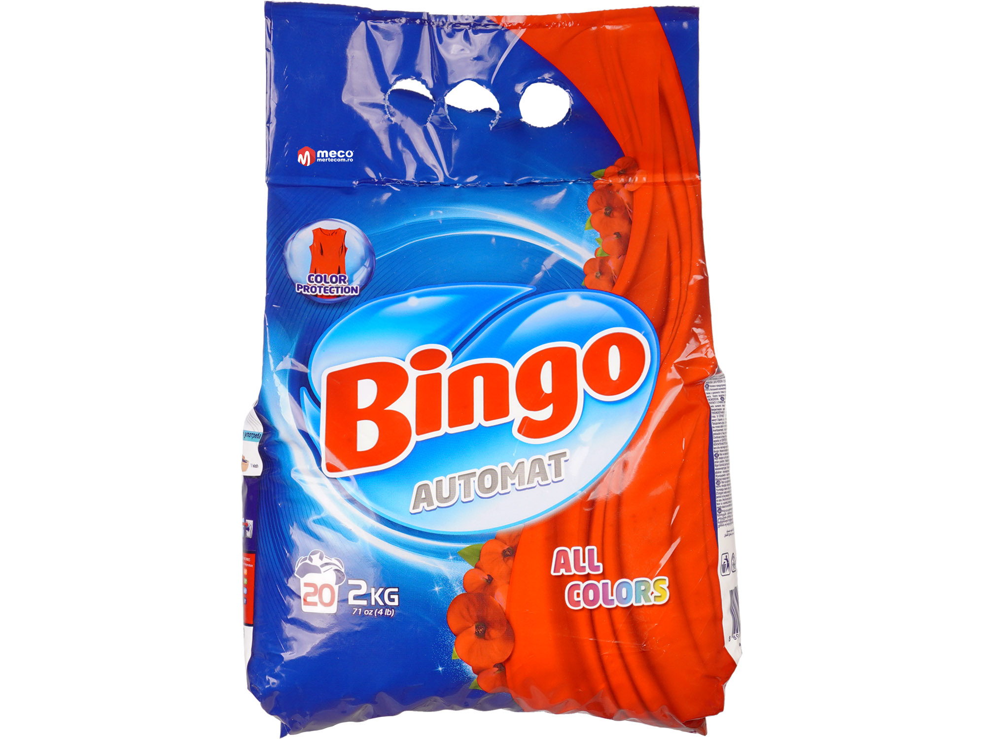 Bingo Detergent Automat Shining Colors 2in1 2 Kg