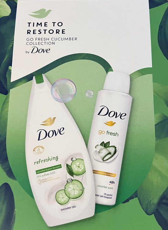 Dove Gel Dus Fresh Cucumber 450 Ml