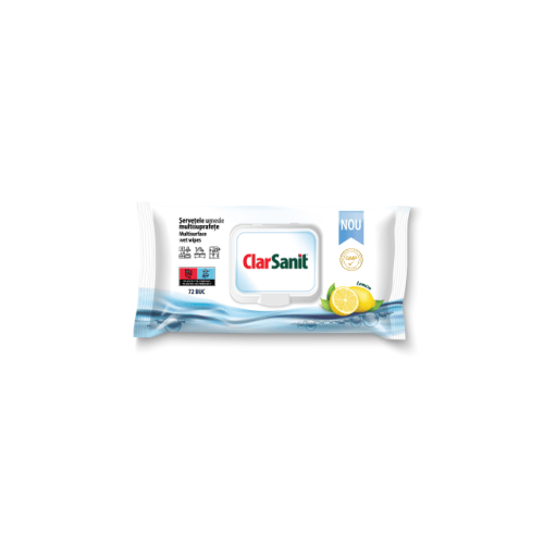 Clarsanit Servetele Multisuprafete 72 Buc
