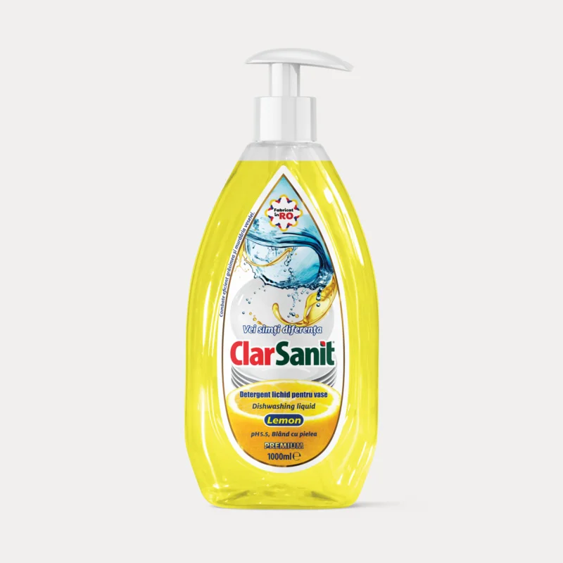 Clarsanit Detergent De Vase Efficient Lemon 500 Ml