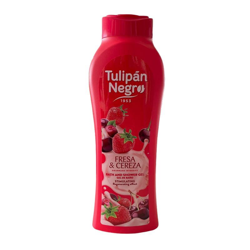 Tulipan Negro Gel Dus Fresa Y Cereza 650 Ml