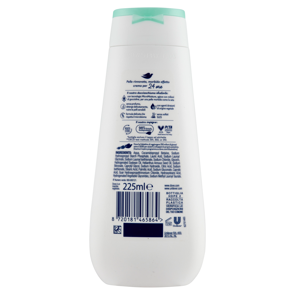 Dove Gel Dus Dermo Ipoallergenico 225 Ml