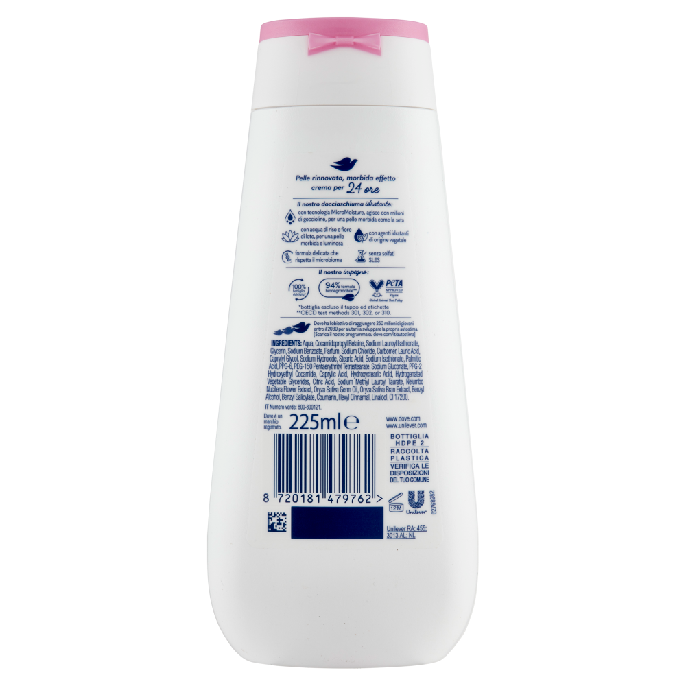 Dove Gel Dus Flori Di Loto 225 Ml