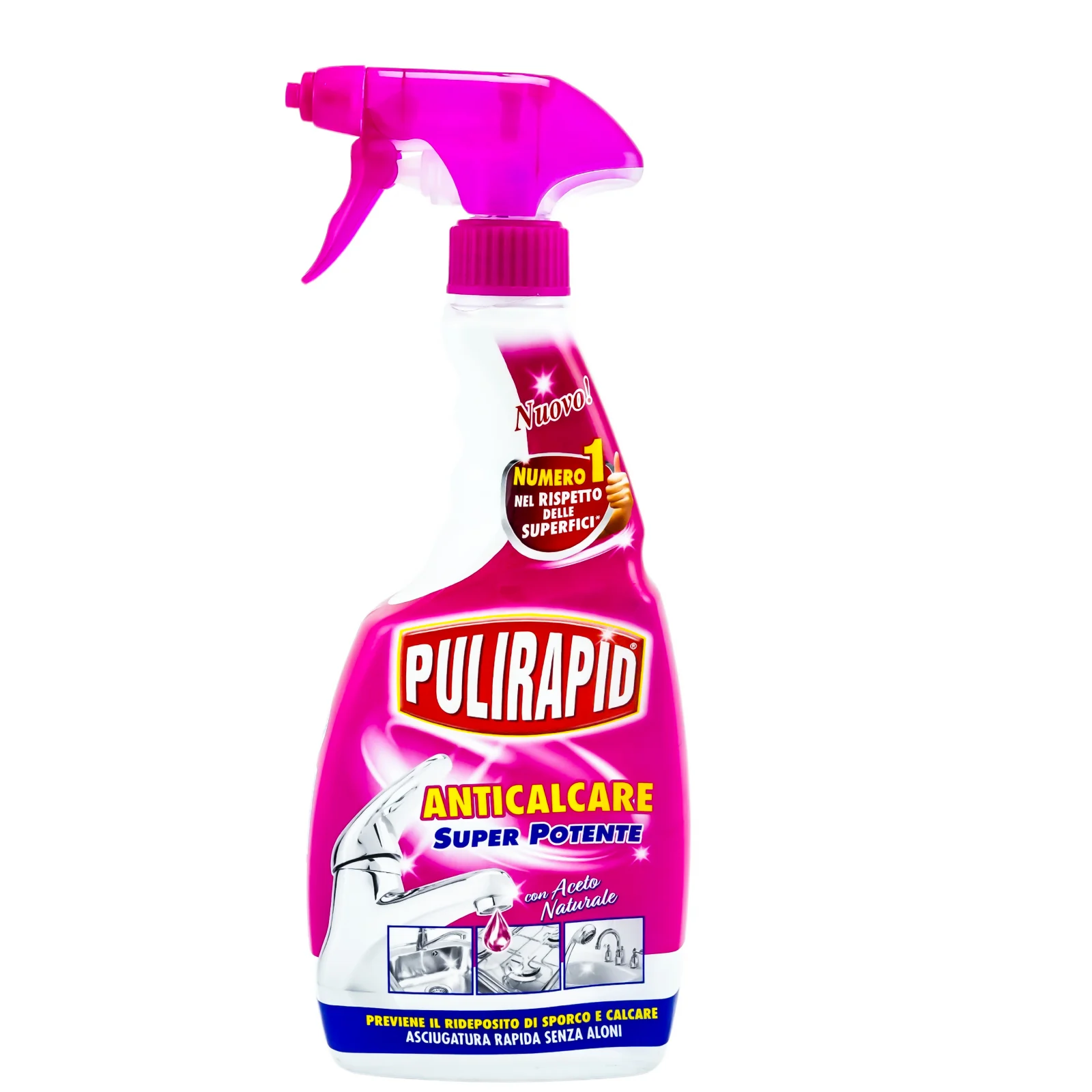 Pulirapid Spray Anticalcar Otet 500 Ml