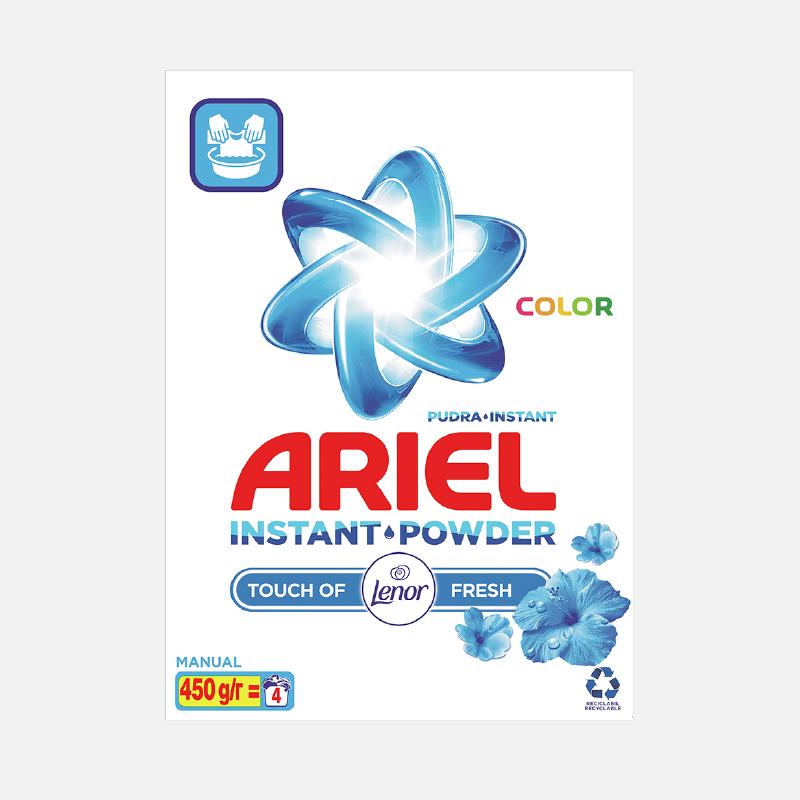 Ariel Manual Lenor Touch 450 Gr