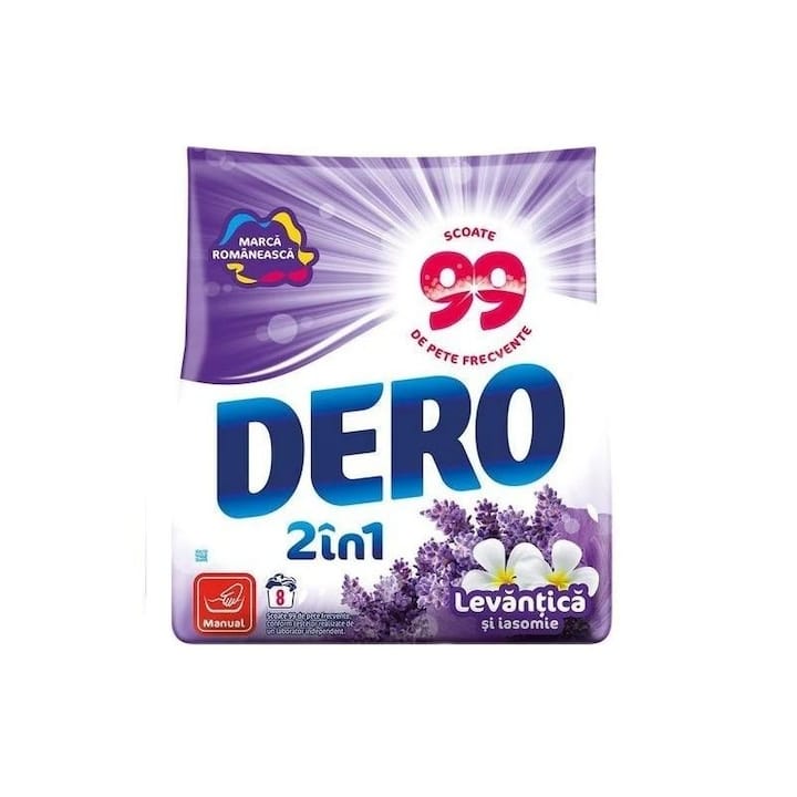 Dero 2in1 Manual Lavanda 400 Gr