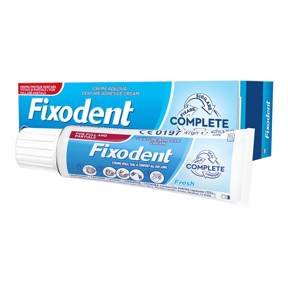 Fixodent Crema Adeziva Fresh 47 Gr